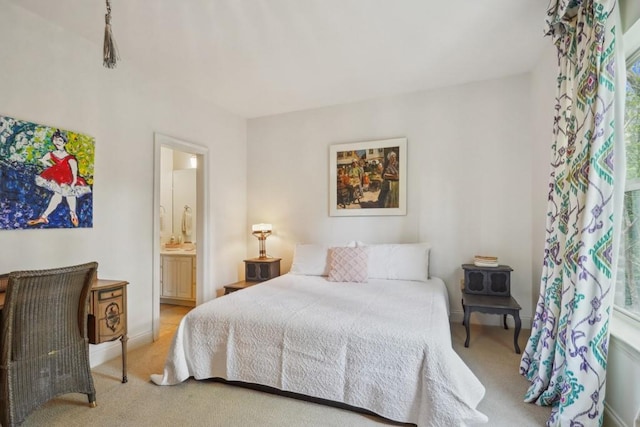 20 Beechwood Gardens Ln, Covington, LA 70435 - bedroom with carpet flooring, ensuite bath, and baseboards