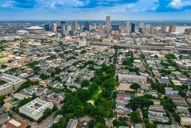 1456 Camp St, New Orleans, LA 70130 - view of property location with nearby urban area