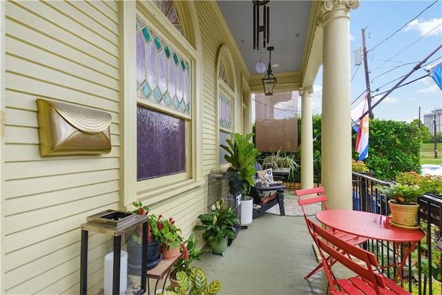 155 Alix St, New Orleans, LA 70114 - view of covered porch