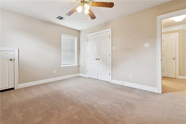 4908 Avron Blvd, Metairie, LA 70006 - unfurnished bedroom featuring carpet floors and a ceiling fan