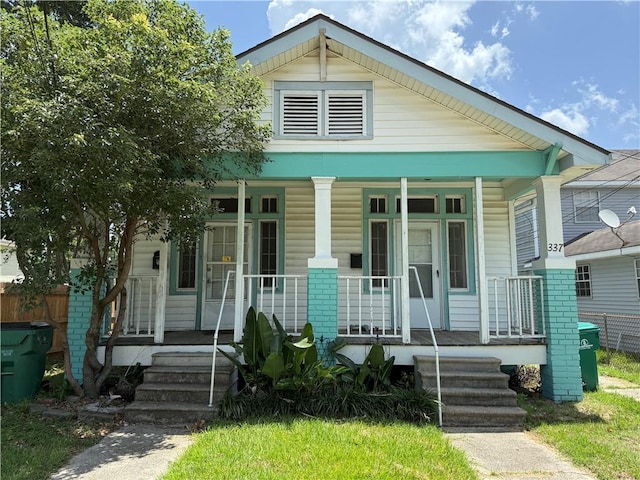33739 Highway Dr, Jefferson, LA 70121 - view of front of house with covered porch