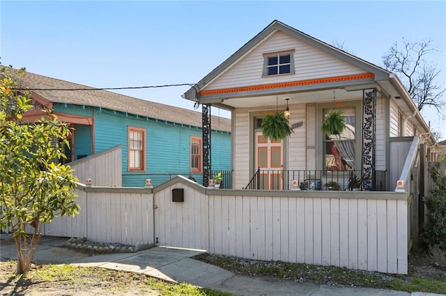 2720 New Orleans St, New Orleans, LA 70119 - view of front of property with covered porch