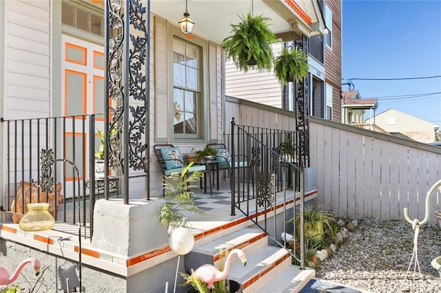 2720 New Orleans St, New Orleans, LA 70119 - property entrance with a porch