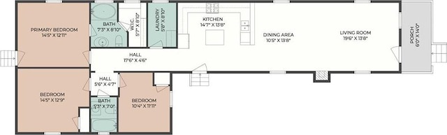 2720 New Orleans St, New Orleans, LA 70119 - property floor plan
