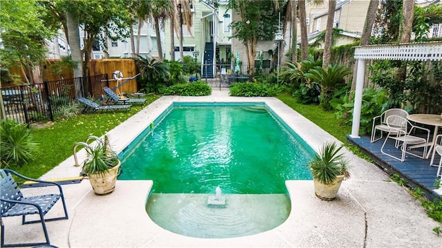 1260 Esplanade Ave Unit 2, New Orleans, LA 70119 - view of swimming pool