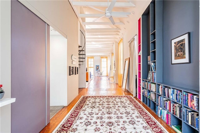1260 Esplanade Ave Unit 2, New Orleans, LA 70119 - hall featuring light wood-style flooring