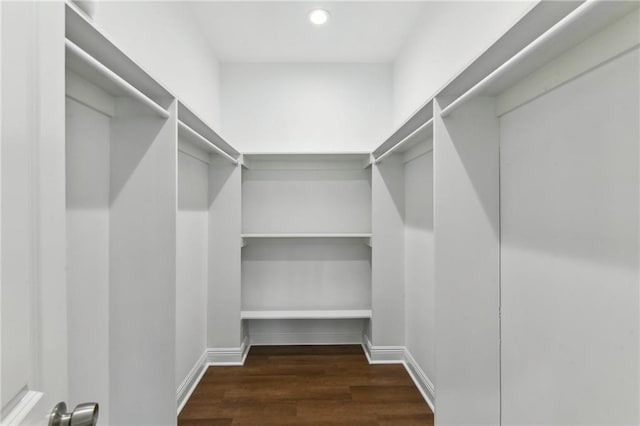 3225 Milan St, New Orleans, LA 70125 - spacious closet featuring wood finished floors