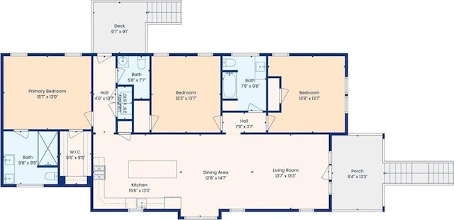 3225 Milan St, New Orleans, LA 70125 - room layout