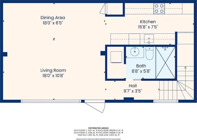1103 Tchoupitoulas St Unit 102, New Orleans, LA 70130 - property floor plan