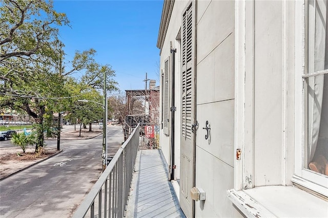 427 Esplanade Ave Unit 201, New Orleans, LA 70116 - view of balcony