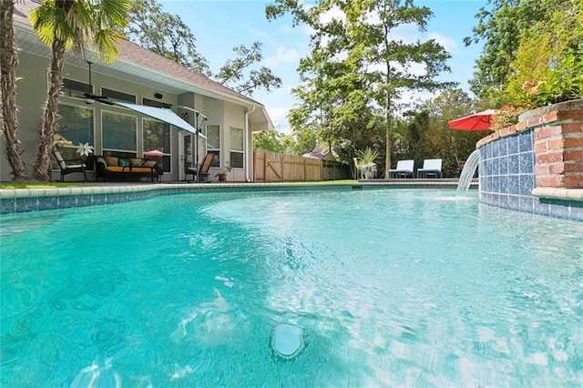156 Egret St, Covington, LA 70433 - view of pool featuring outdoor lounge area