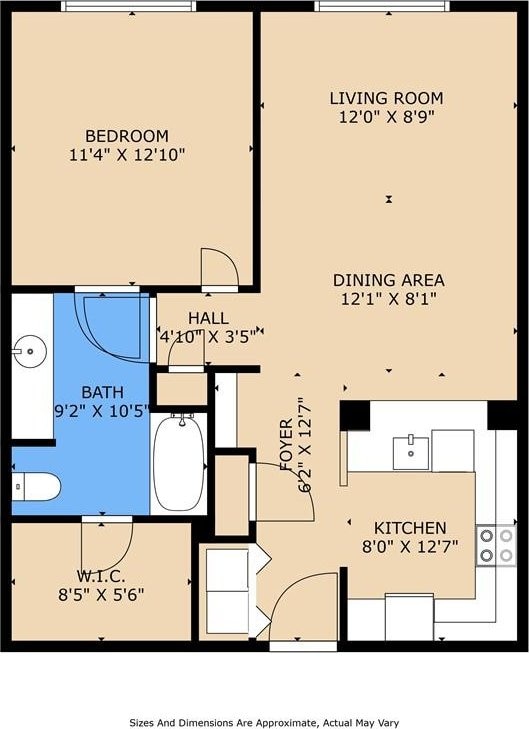 6765 Corporate Blvd Unit 11102, Baton Rouge, LA 70809 - room layout