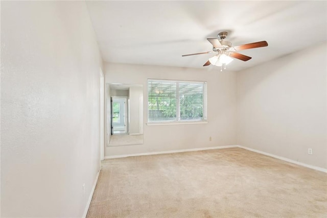 106 Matthews Dr, Slidell, LA 70458 - empty room featuring ceiling fan and light colored carpet