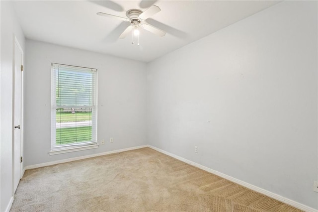 106 Matthews Dr, Slidell, LA 70458 - unfurnished room featuring light carpet and ceiling fan