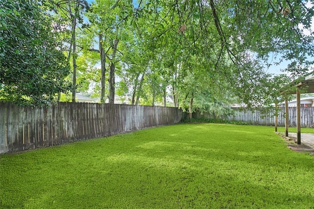 106 Matthews Dr, Slidell, LA 70458 - view of fenced backyard