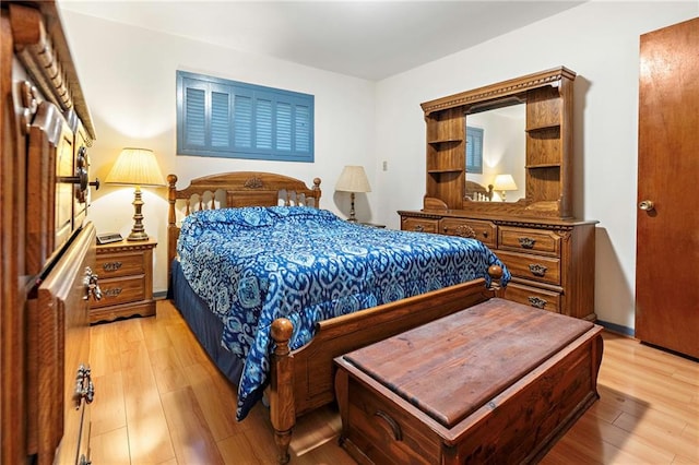 3513 Haring Rd, Metairie, LA 70006 - bedroom with light wood-type flooring