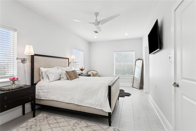 450 Carrollton Ave, Metairie, LA 70005 - bedroom with ceiling fan and recessed lighting