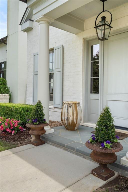65 Hummingbird Rd, Covington, LA 70433 - property entrance featuring covered porch