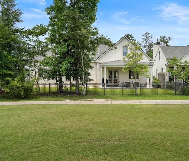 65 Hummingbird Rd, Covington, LA 70433 - view of front of property with french doors