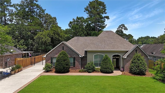 232 Old Mill Loop, Pearl River, LA 70452 - view of front of house featuring brick siding and roof with shingles