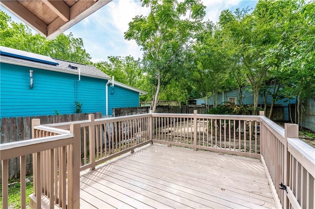 1606 N Broad St, New Orleans, LA 70119 - deck featuring a fenced backyard