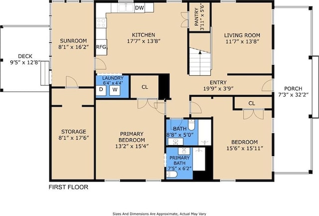 1928 Barbara Dr, Slidell, LA 70458 - room layout