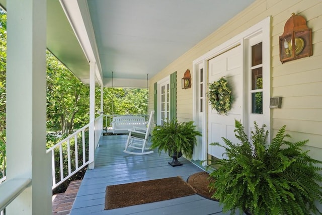 214 Tchefuncte Dr, Covington, LA 70433 - view of wooden porch