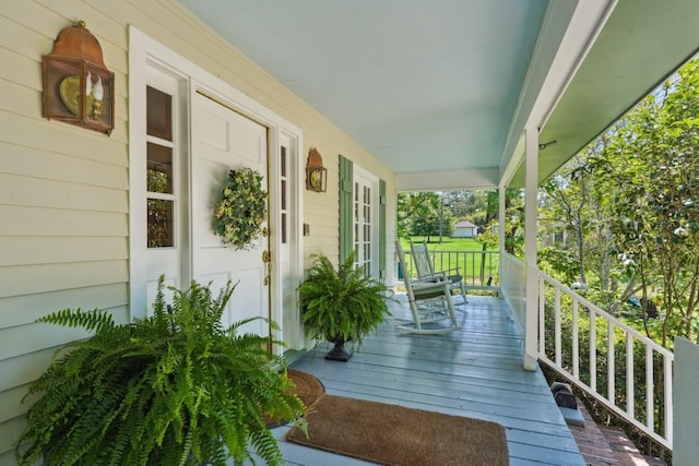 214 Tchefuncte Dr, Covington, LA 70433 - view of porch