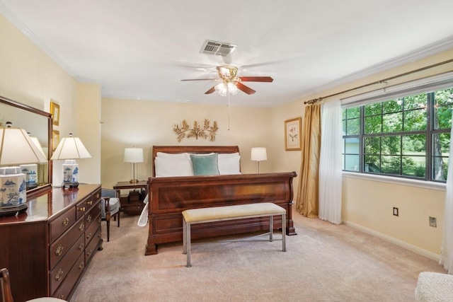 214 Tchefuncte Dr, Covington, LA 70433 - bedroom with light carpet and baseboards