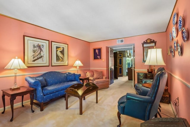 214 Tchefuncte Dr, Covington, LA 70433 - living area with carpet flooring