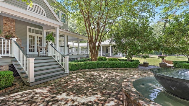 20263 Brunning Rd, Covington, LA 70435 - view of porch