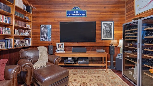 20263 Brunning Rd, Covington, LA 70435 - office with wood walls