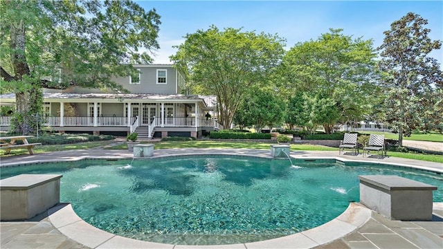 20263 Brunning Rd, Covington, LA 70435 - view of outdoor pool