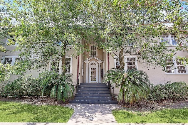 1530 Bordeaux St Unit C, New Orleans, LA 70115 - view of front of house with stucco siding