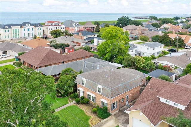 4909 Sunny Pl, Metairie, LA 70006 - aerial view of residential area featuring a large body of water