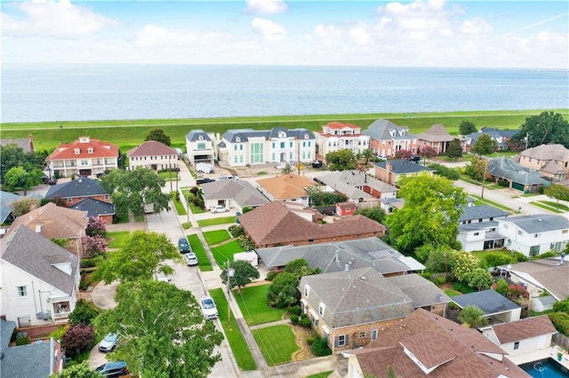 4909 Sunny Pl, Metairie, LA 70006 - aerial perspective of suburban area with a nearby body of water