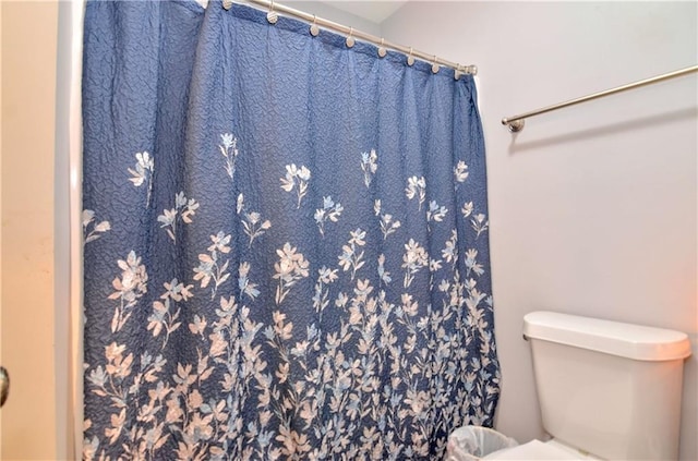 141 Audubon Dr, Mandeville, LA 70471 - full bath with toilet and a shower with curtain