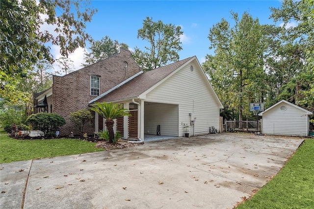 240 Silver Maple Dr, Mandeville, LA 70471 - view of property exterior with brick siding