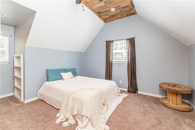 47380 Cardinal Dr, Franklinton, LA 70438 - carpeted bedroom featuring lofted ceiling and a ceiling fan