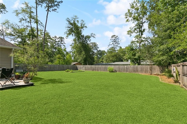 1216 W 23rd Ave, Covington, LA 70433 - view of yard featuring a deck