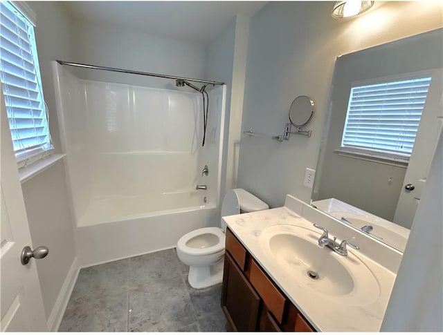 1438 Jasmine St, Mandeville, LA 70448 - full bath with toilet, tub / shower combination, and vanity