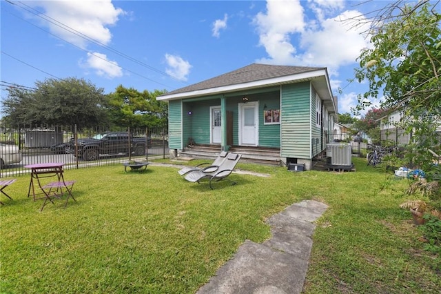 7328-30 Spruce St, New Orleans, LA 70118 - view of front of house with cooling unit