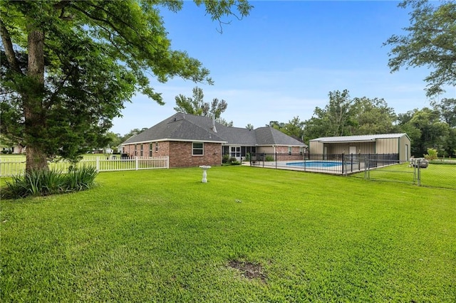 18332 Honeysuckle Dr, Ponchatoula, LA 70454 - view of yard