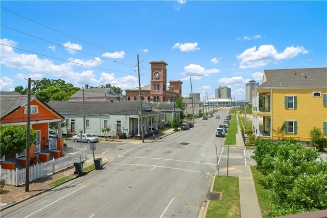 330 Morgan St Unit 201, New Orleans, LA 70114 - view of asphalt road featuring curbs, sidewalks, and a residential view