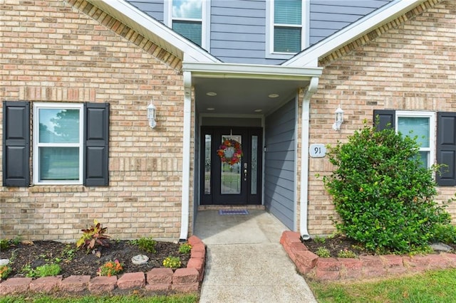 91 Rosedown Dr, Destrehan, LA 70047 - view of exterior entry featuring brick siding