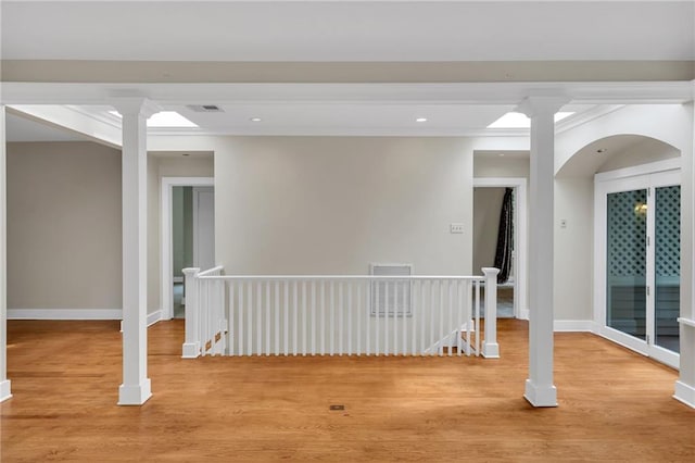 324 Fairway Dr, New Orleans, LA 70124 - unfurnished room featuring wood finished floors and baseboards