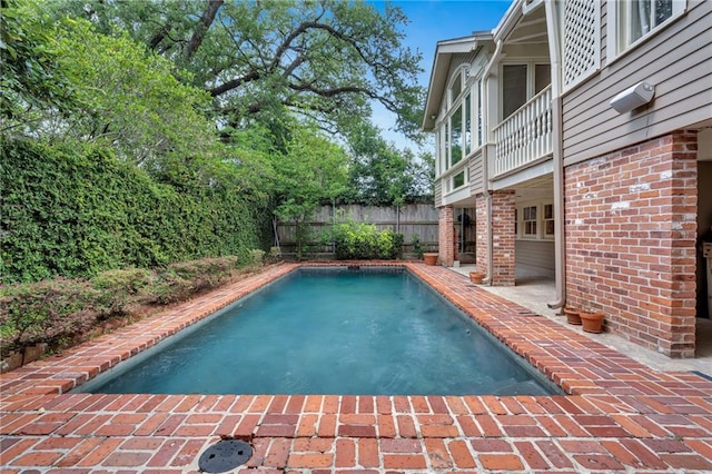 324 Fairway Dr, New Orleans, LA 70124 - view of swimming pool with a patio area