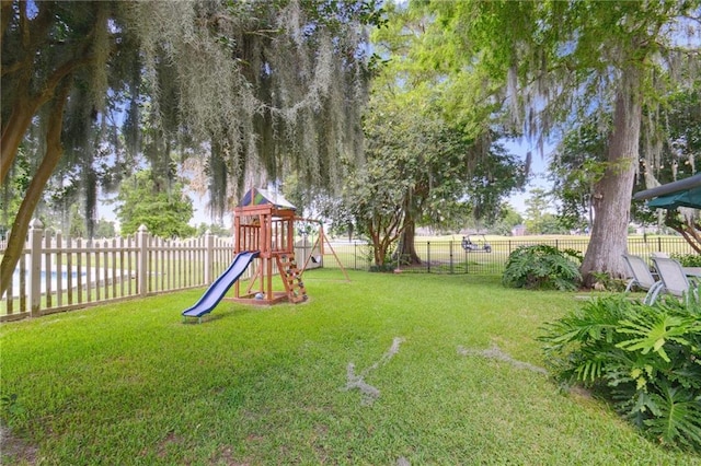 2351 Ormond Blvd, Destrehan, LA 70047 - view of yard featuring a playground