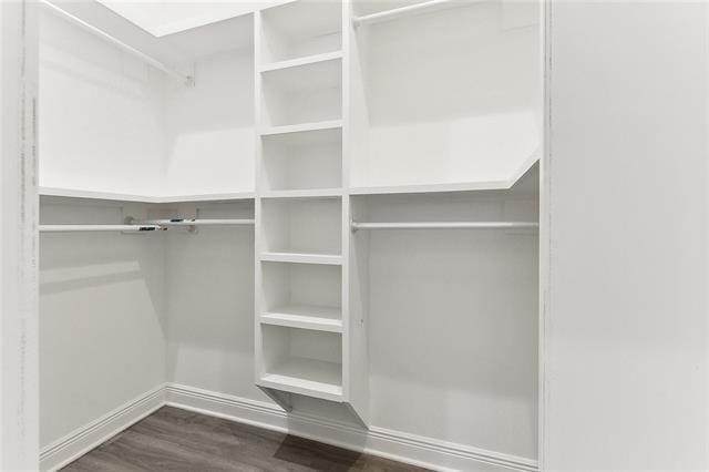 3507 Danneel St, New Orleans, LA 70115 - spacious closet with wood finished floors