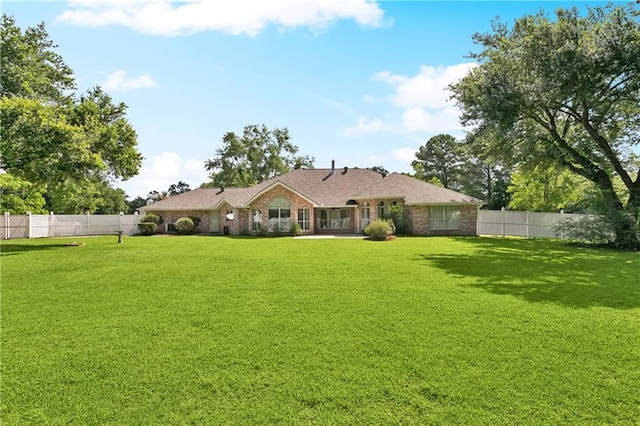 209 Partridge Rd, Slidell, LA 70461 - back of house with brick siding